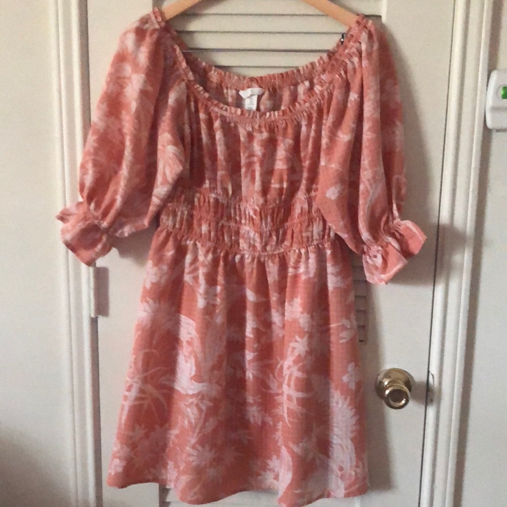 H&M apricot dress size M